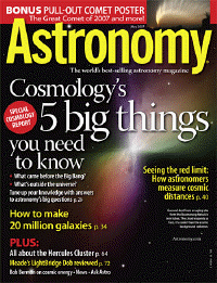 Cover: Astronomy magazine